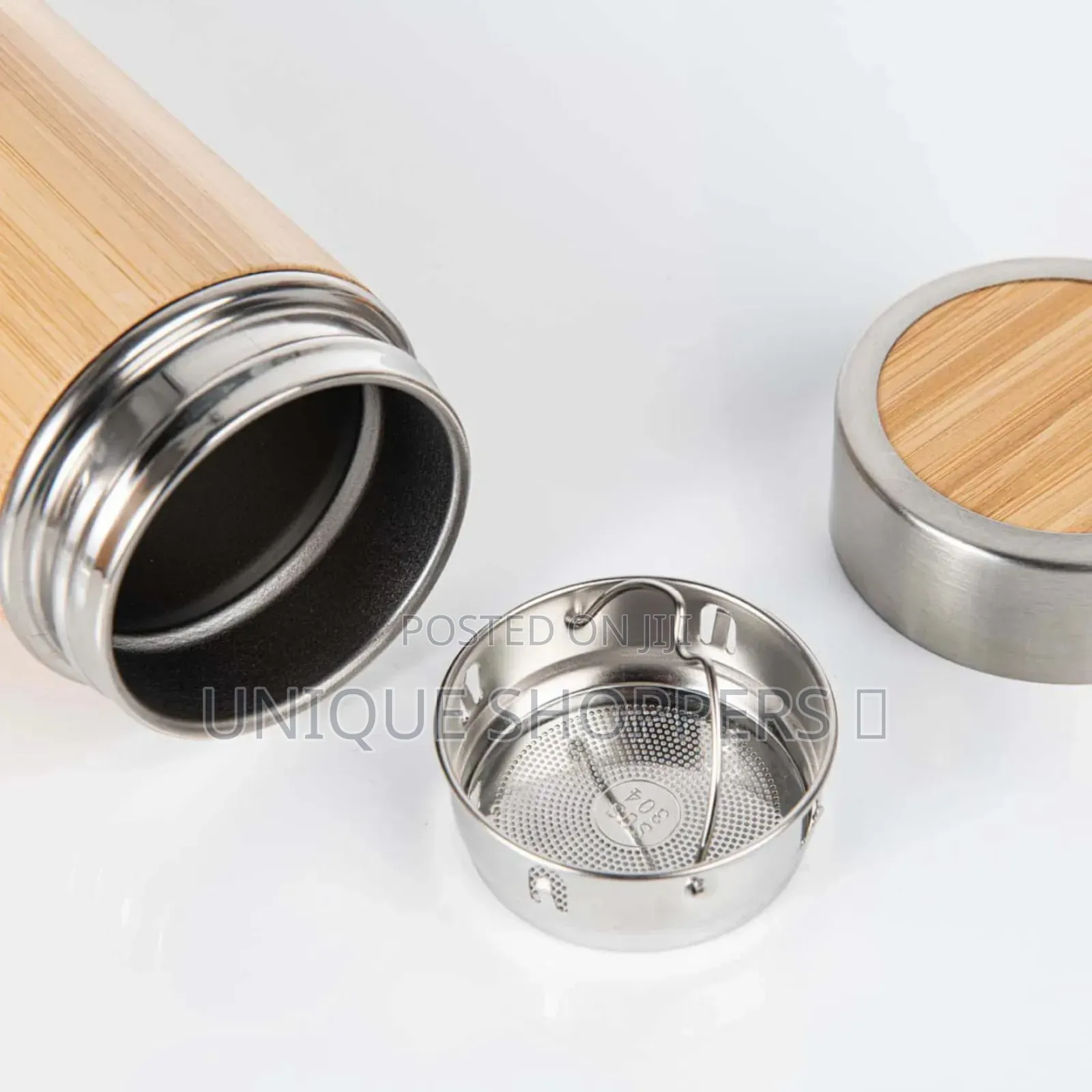 Double Wall Stainless Steel Bamboo Vacuum Flask Now Available: