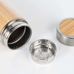 Double Wall Stainless Steel Bamboo Vacuum Flask Now Available: