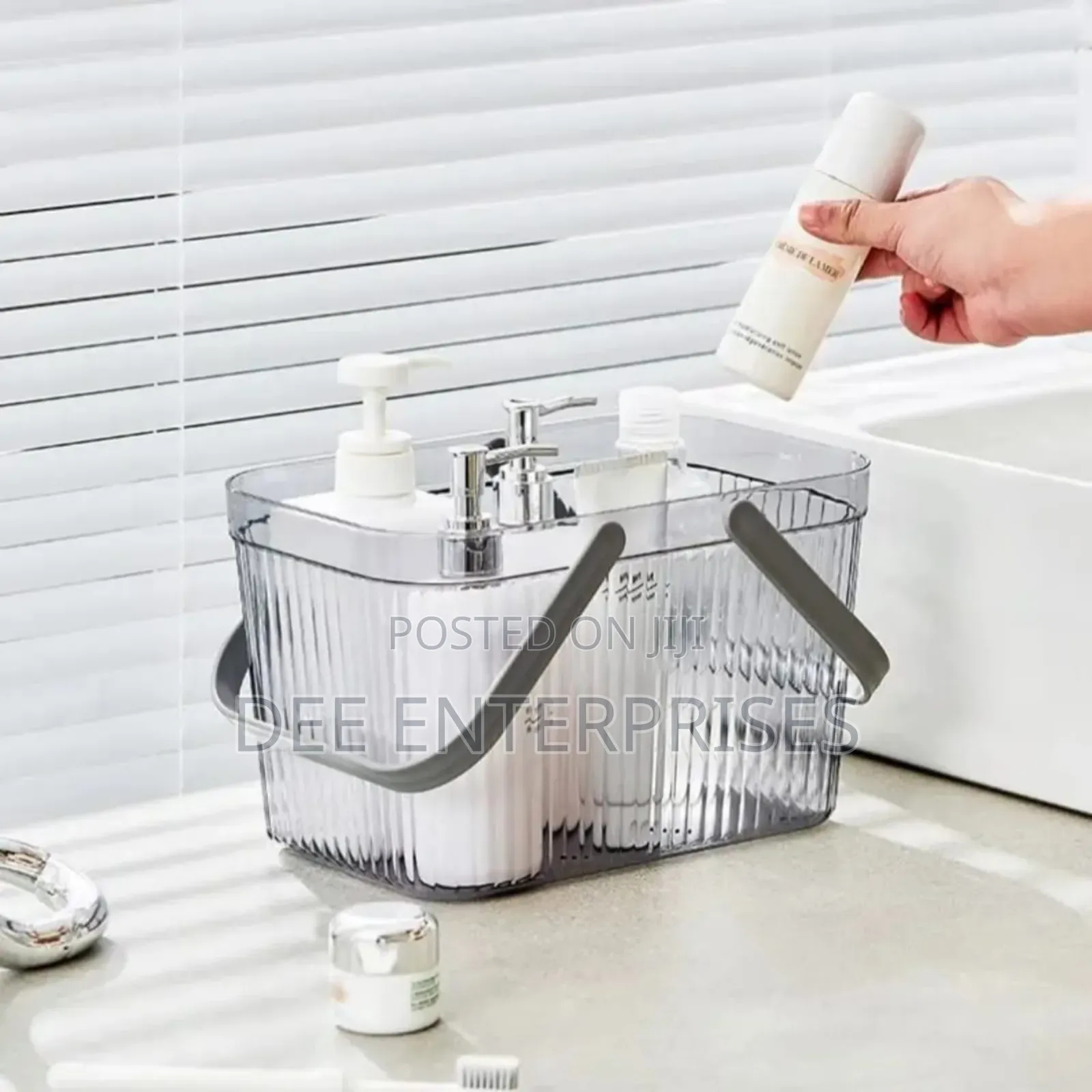 Transparent Bathroom Drain Basket