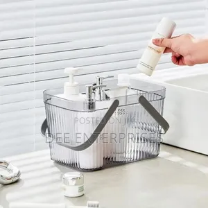 Transparent Bathroom Drain Basket