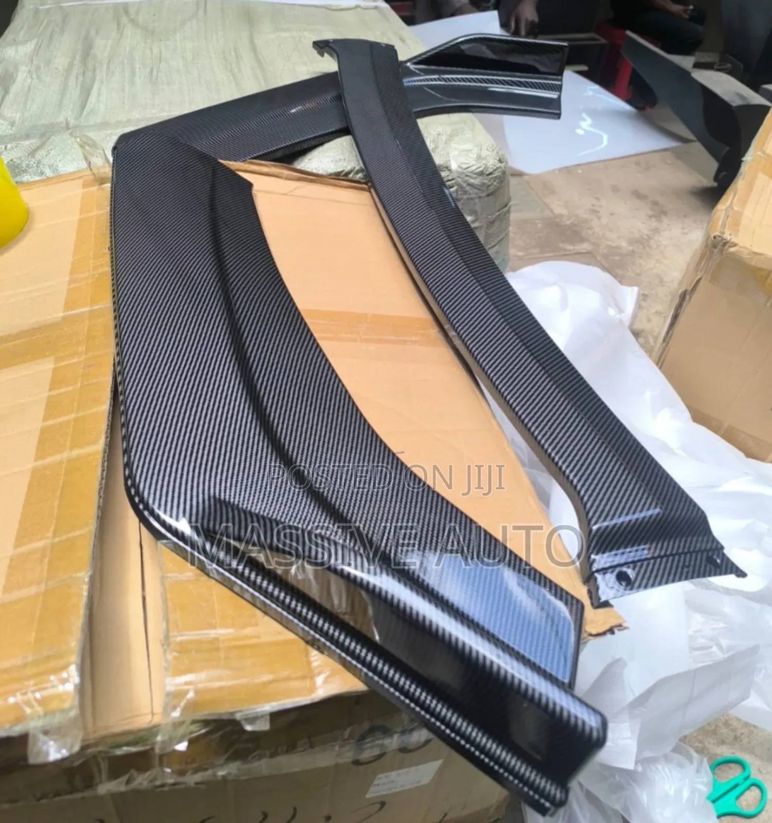 Carbon Fibre Front Bumper Lip/ Front Bumper Lip