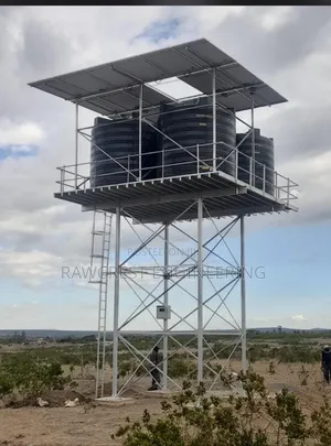 Water Tank Tower Fabrication