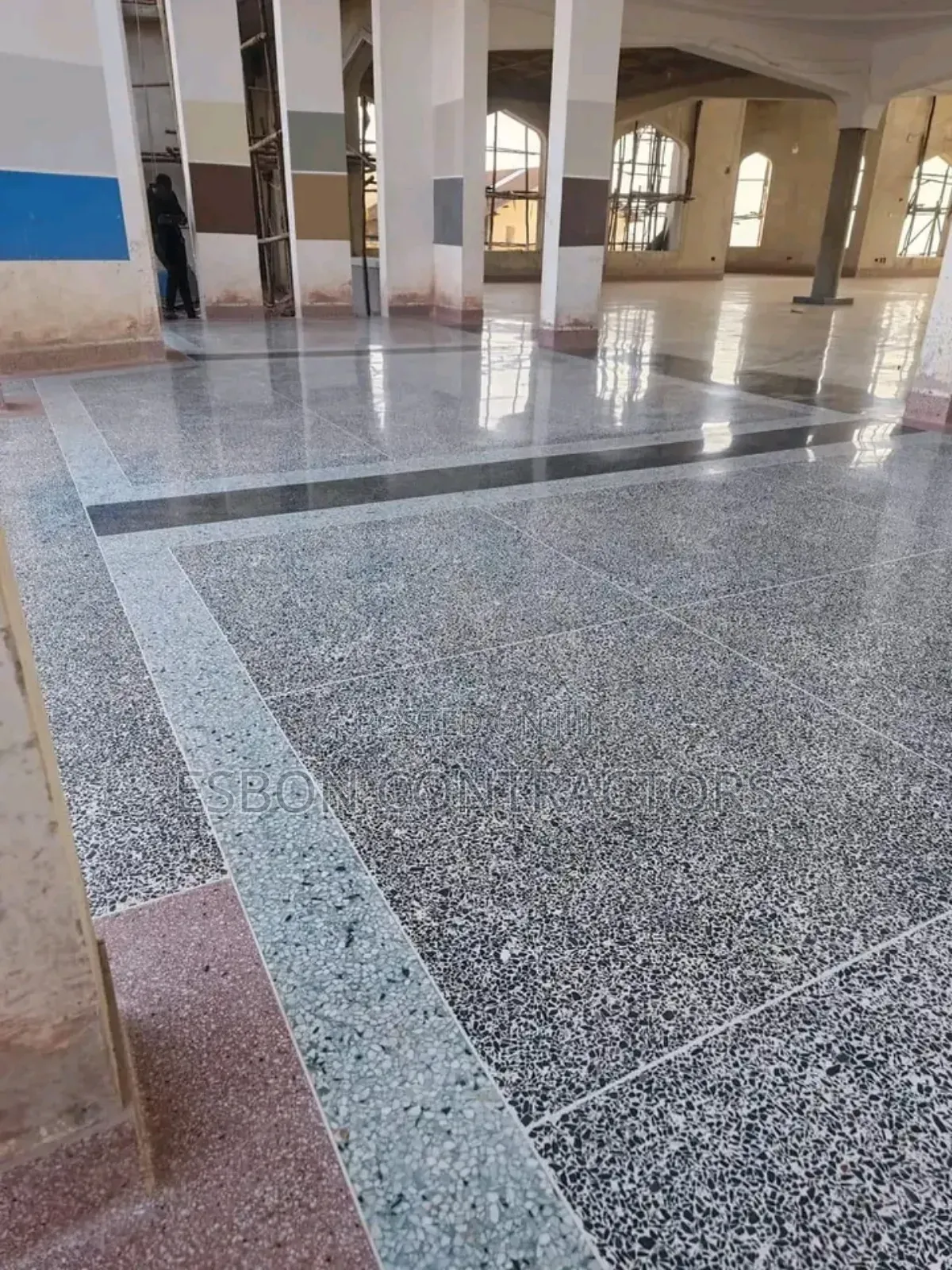 Terazzo Installation