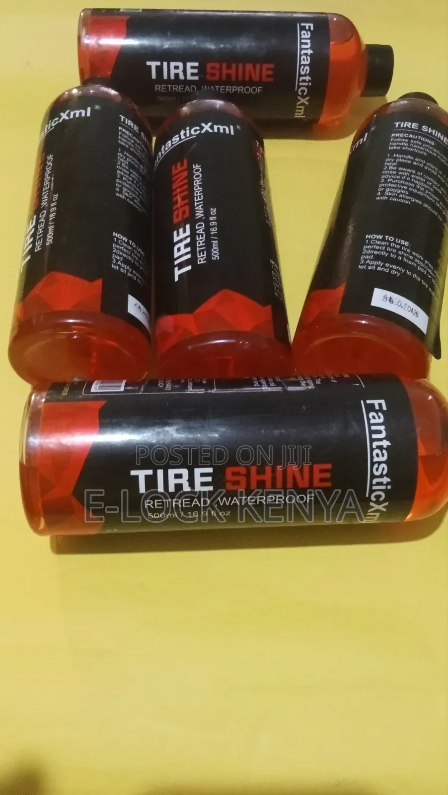 Tire Shine Spray
