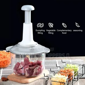 Quality *1.5l Manual Food Chopper, Speedy Chopper