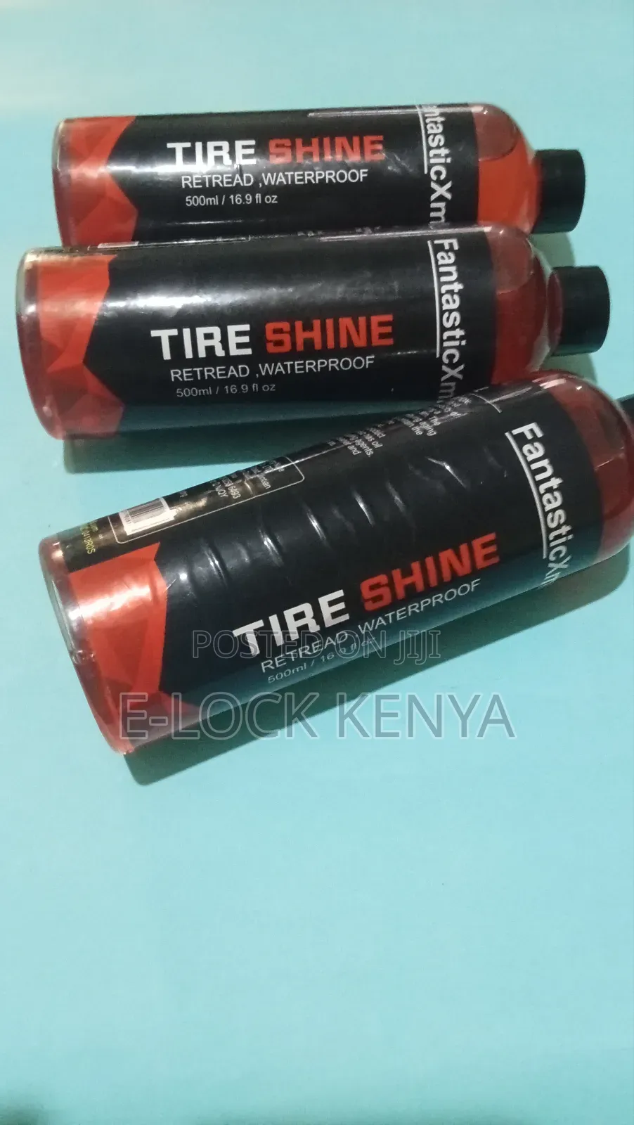 Non Corrosive Tire Shiner