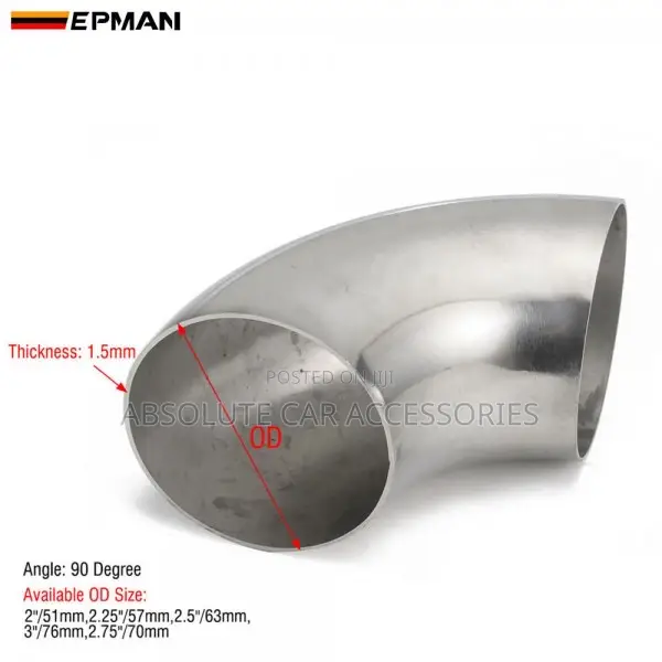 Stainless Steel Exhaust Bends