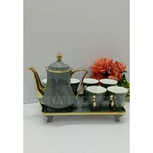 8pc Ceramic Coffee/Tea Set