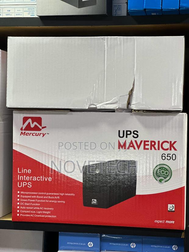 Mercury Maverick 650va Line Interactive Ups - main view