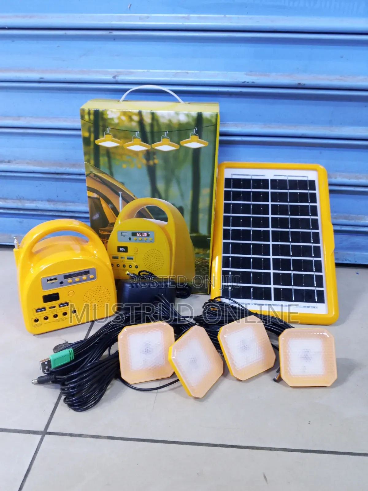 Affordable Solar Lighting System