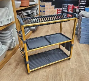 3 Tier Dish Drying Rack For Kitchen Counter.