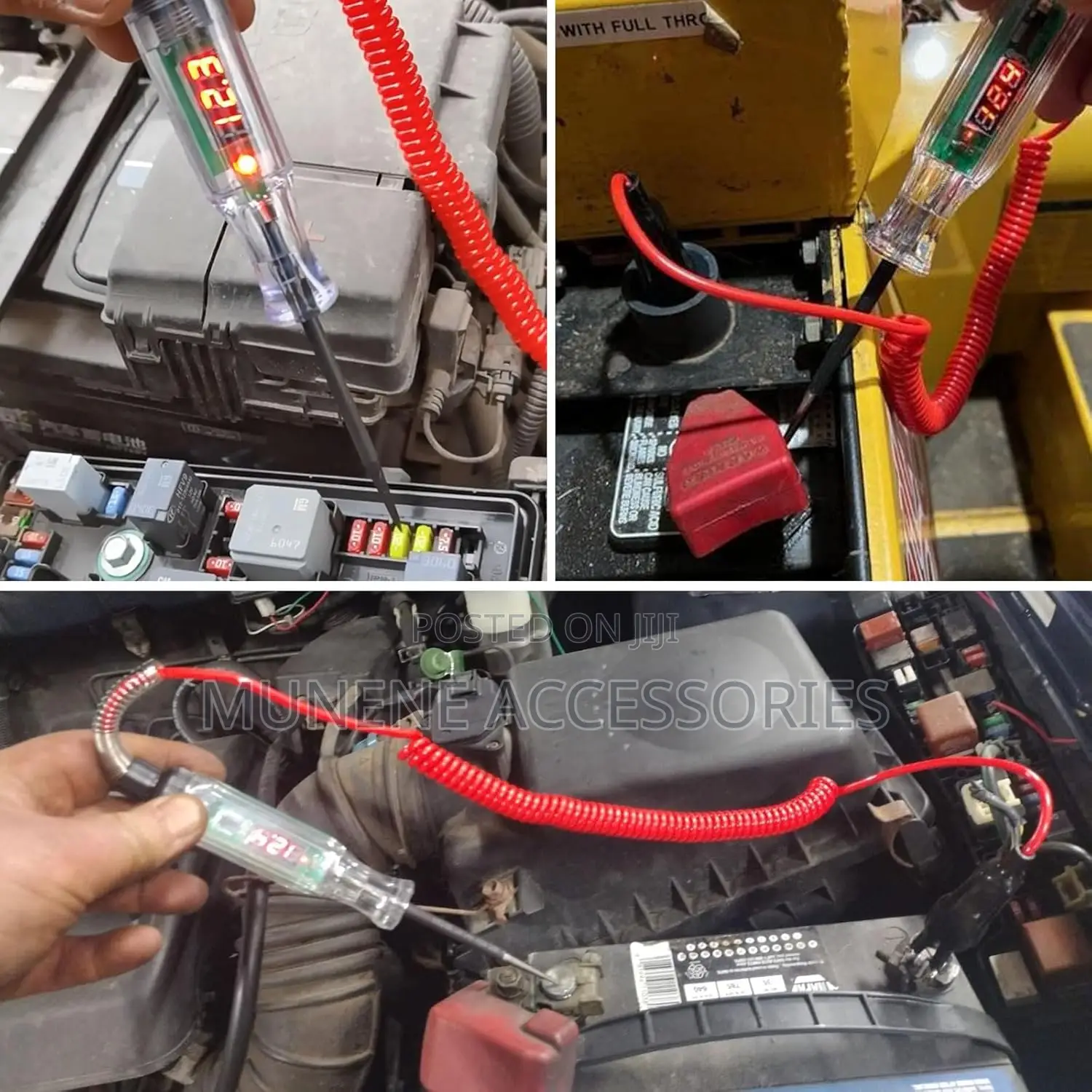 Automotive Tester Light, Led Digital Circuit Dc 3v-48v Fuse Tester