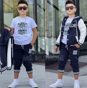 Heavy Material Givenchy 3 Piece Turkey Set Kids Tracksuits