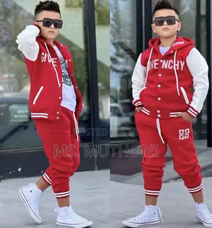Heavy Material Givenchy 3 Piece Turkey Set Kids Tracksuits