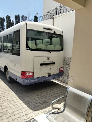 Toyota Coaster 2018 White