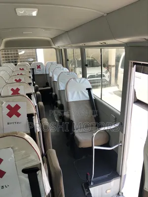 Toyota Coaster 2018 White