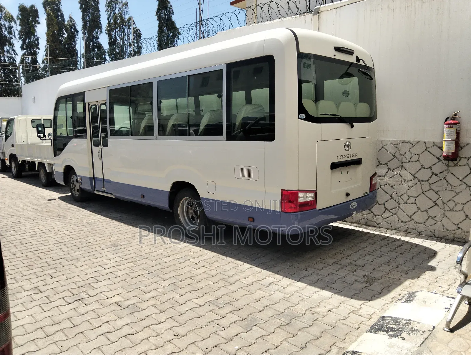 Toyota Coaster 2018 White