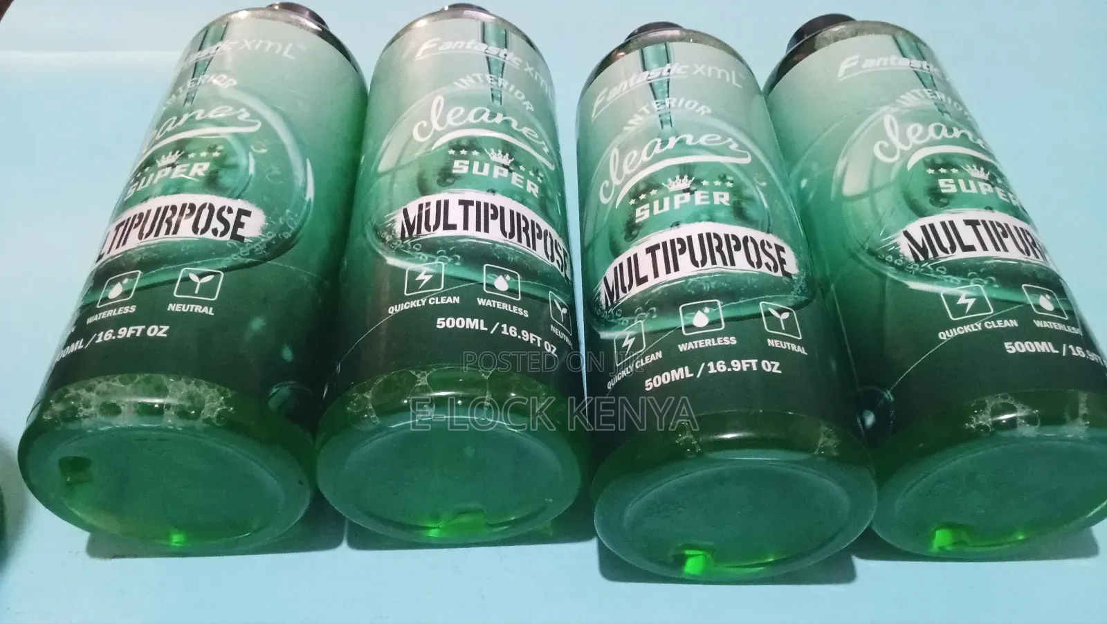 Multipurpose Waterless Car Interior Cleaner