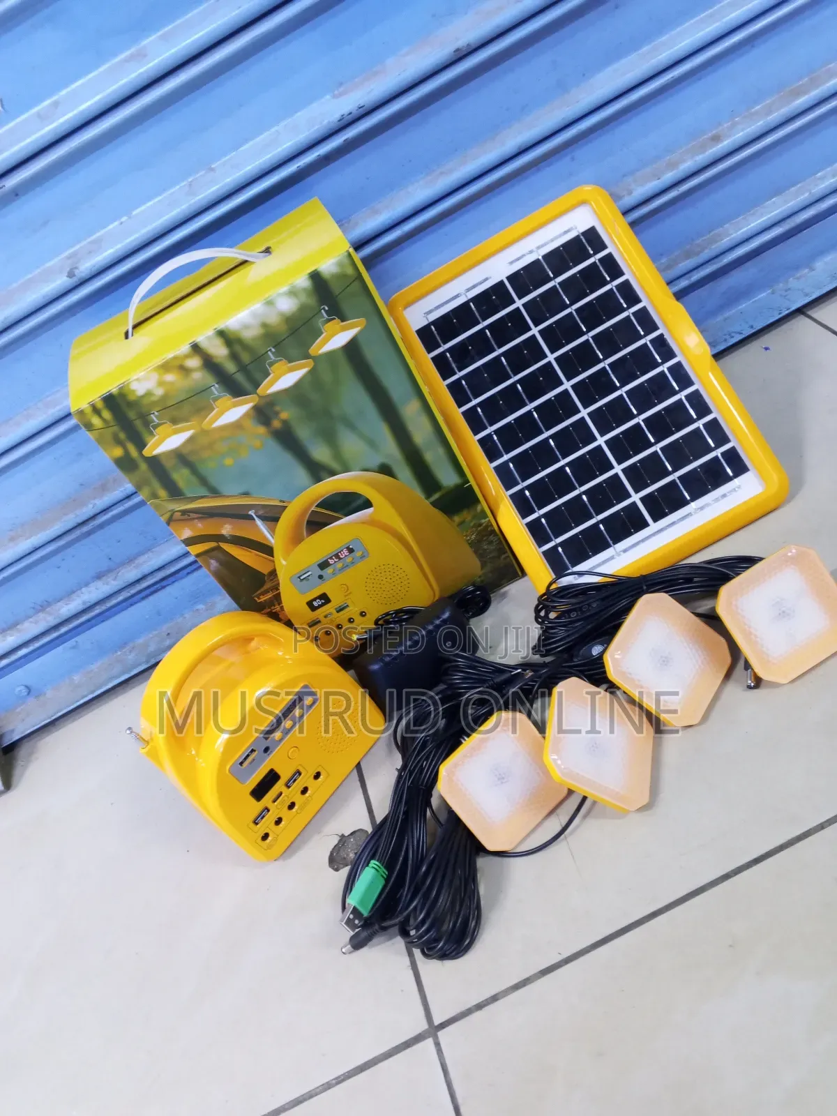 Affordable Solar Lighting System