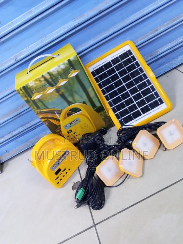 Affordable Solar Lighting System - main view