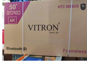 Vitron 50 Inches Smart Android Uhd Frameless - main view