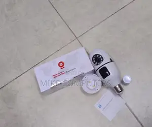 Night Vision Dual Lens Bulb CCTV Full Hd Smart Wifi Security Camera
