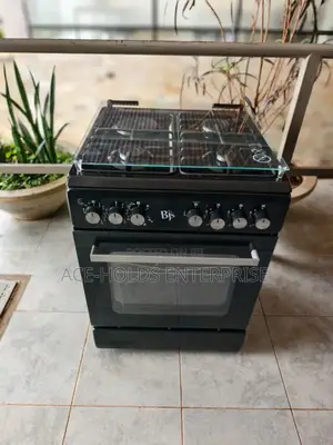 BJS 60x60 Cm Freestanding Cooker Turbo-Fan Technology 3 Gas Burners