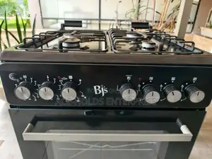 BJS 60x60 Cm Freestanding Cooker Turbo-Fan Technology 3 Gas Burners