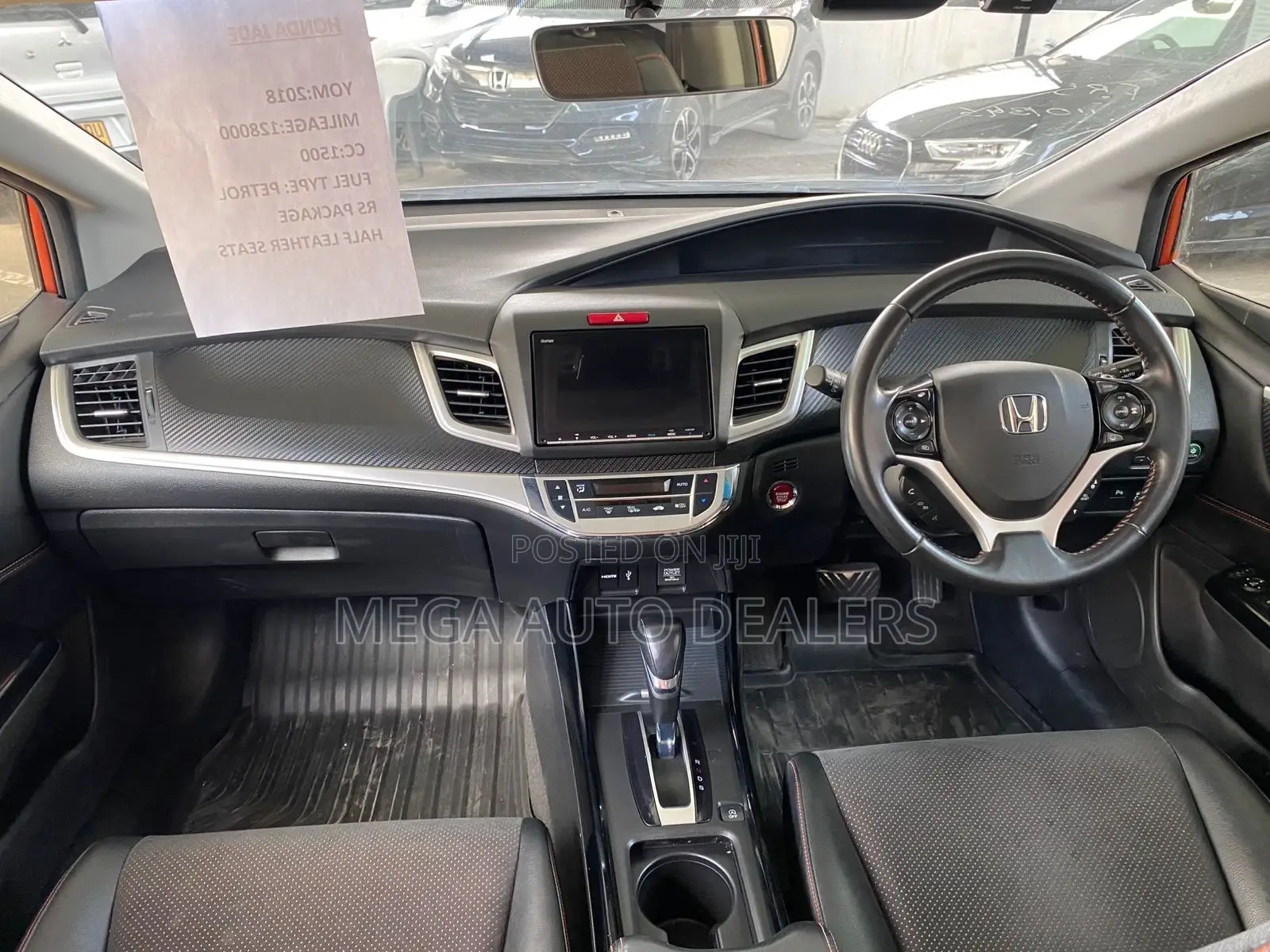 Honda Jade 2018 Orange
