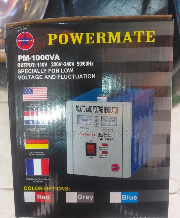 Powermate Pm-1000va Automatic Voltage Regulator - thumbnail 4