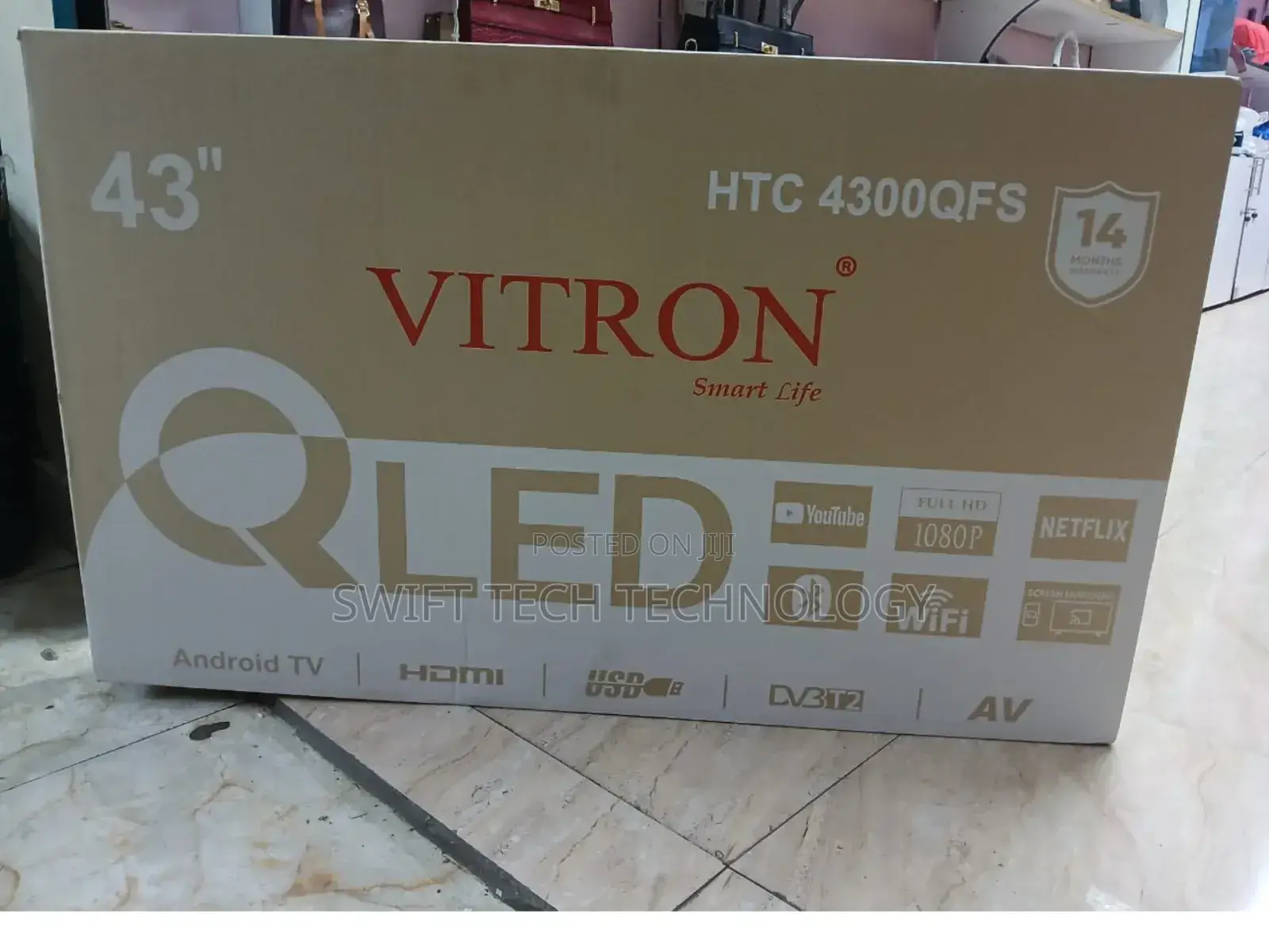 Vitron 43 Inches Qled Vitron 43 Inches