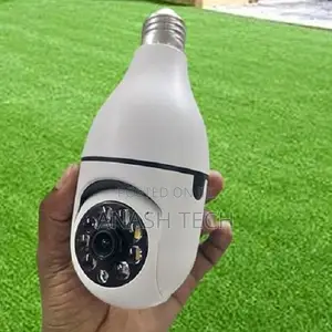 V380 New Single Lens Bulb Camera Inbuilt CCTV