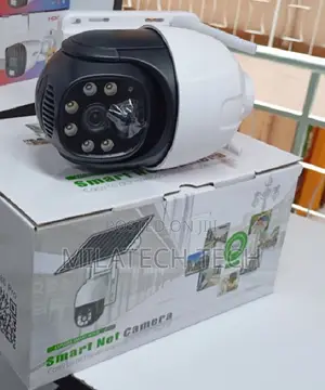 V380 Single Lens 4mp Solar PTZ Camera-Rotating Camera 4g