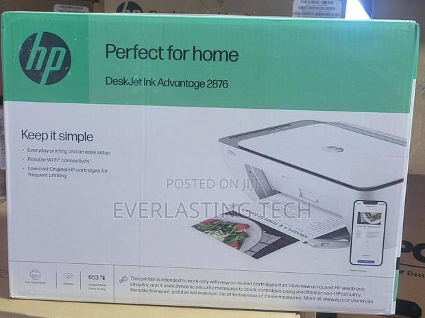 Hp Deskjet Ink Advantage 2876 All-in-1 Printer |6w7e6c - main view