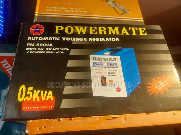 Powermate Pm-500va(0.5kva) Automatic Voltage Regulator.