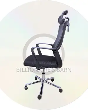 Heavy-Duty High Back Mesh Office Chair — Ideal for Long Zoom Sessions