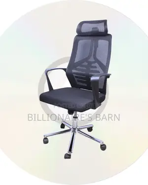 Heavy-Duty High Back Mesh Office Chair — Ideal for Long Zoom Sessions