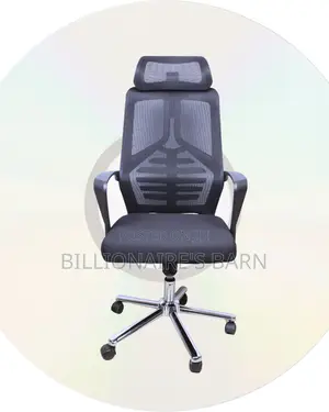 Heavy-Duty High Back Mesh Office Chair — Ideal for Long Zoom Sessions