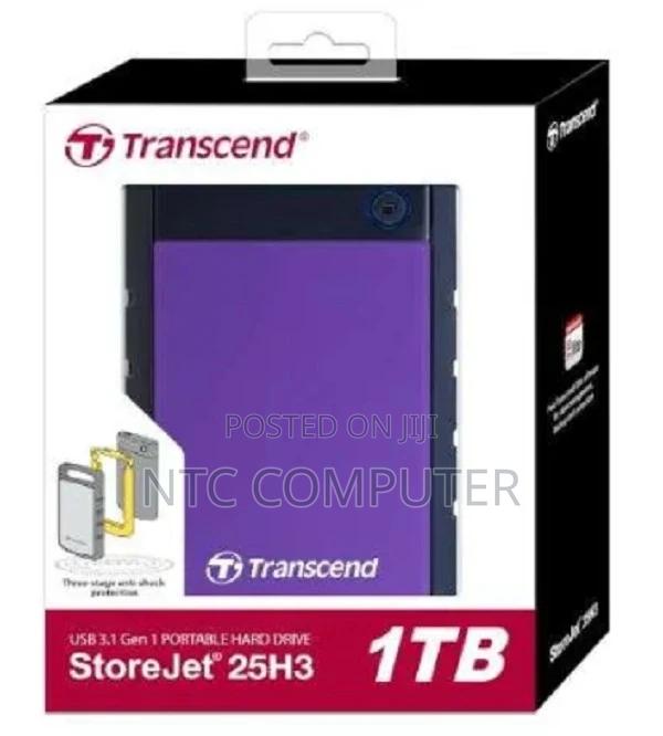 Transcend External HDD 1tb - Purple - Ts1tsj25h3p