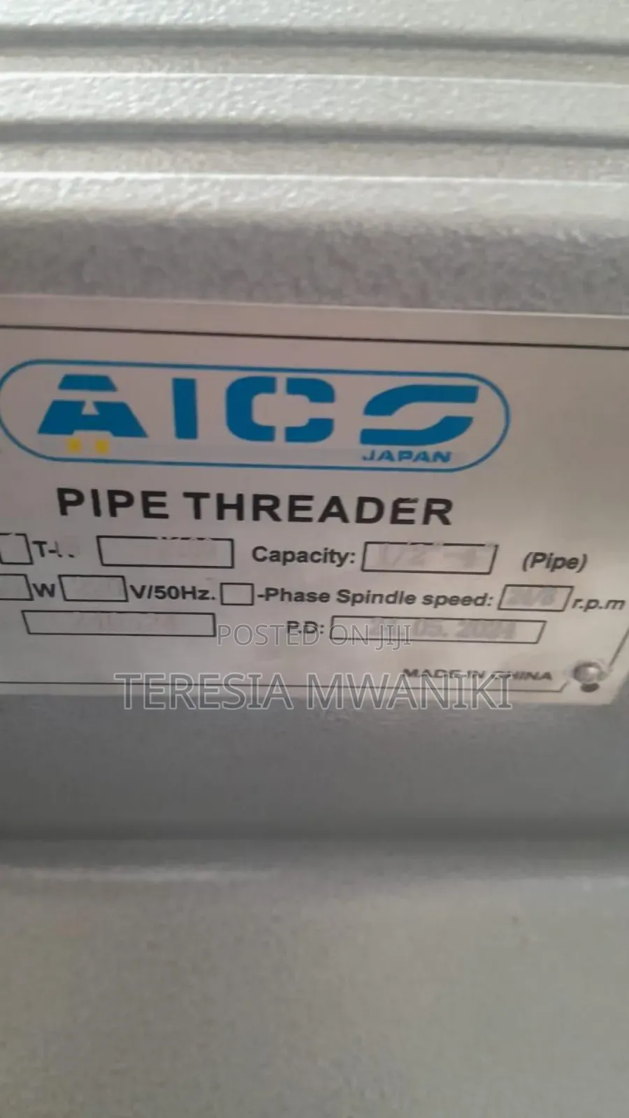 Pipe  Threader 1/2"-2"