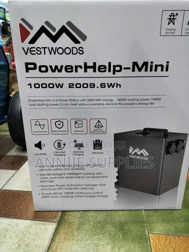 Vestwood 2kwh Lithium Home Office Backup Power Station - thumbnail 2