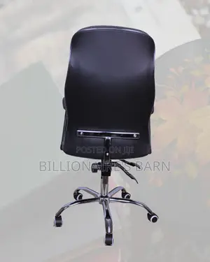 Executive Leather Office Chair (Orthopedic) — Moving Fast