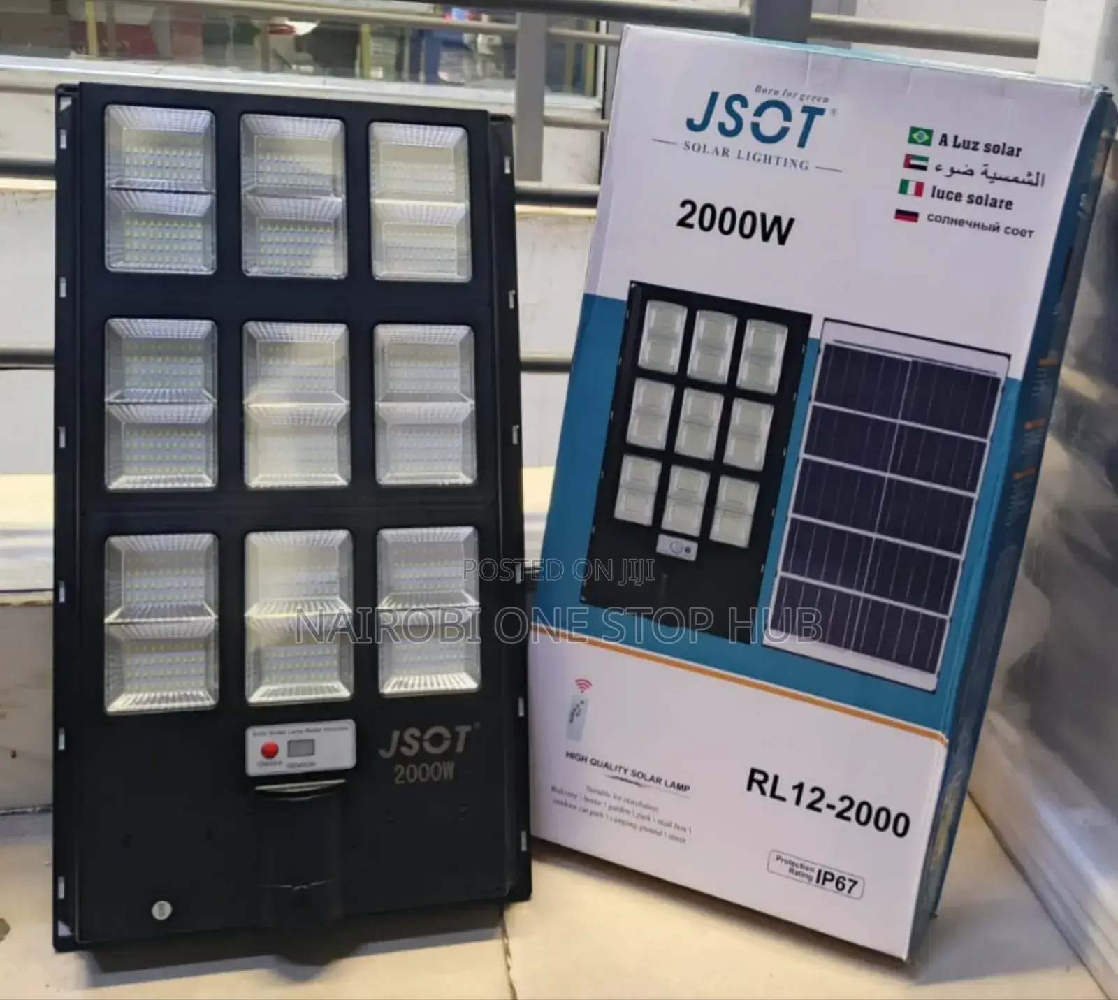 Jsot Rl12 2000w Solar Street Light