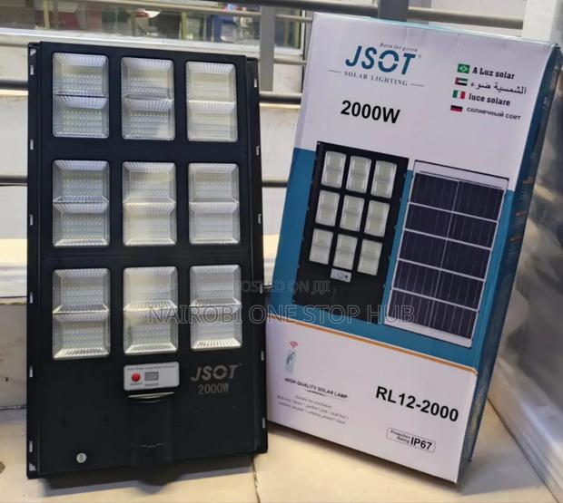 Jsot Rl12 2000w Solar Street Light - main view