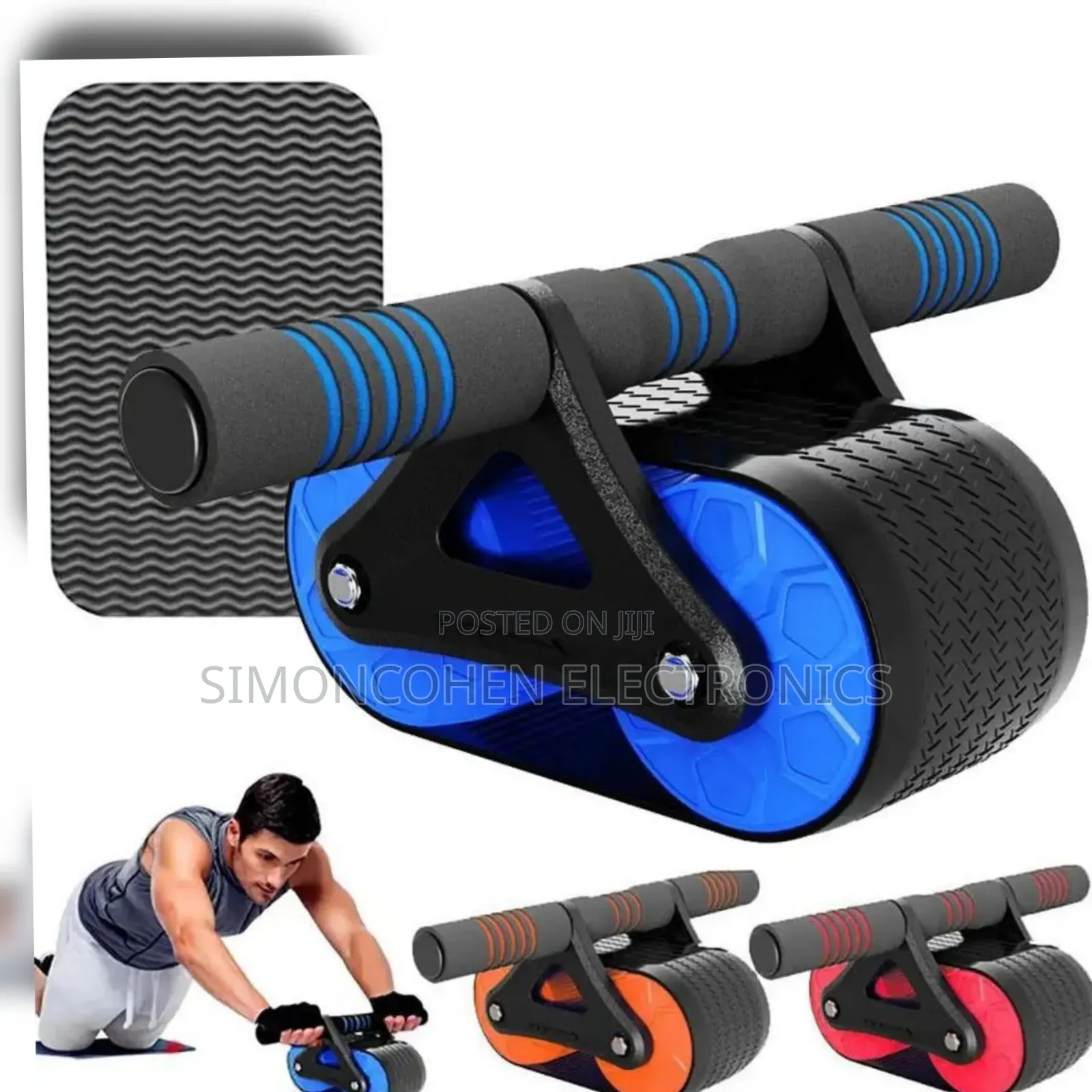 Fitness Ab Roller Coaster Wheel Automatic Rebound Belly Wheel