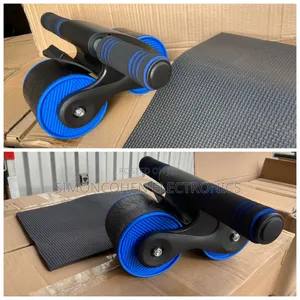Fitness Ab Roller Coaster Wheel Automatic Rebound Belly Wheel