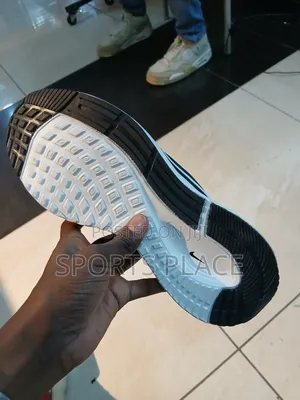 Kenya Black Sports Shoes for Running and Gym