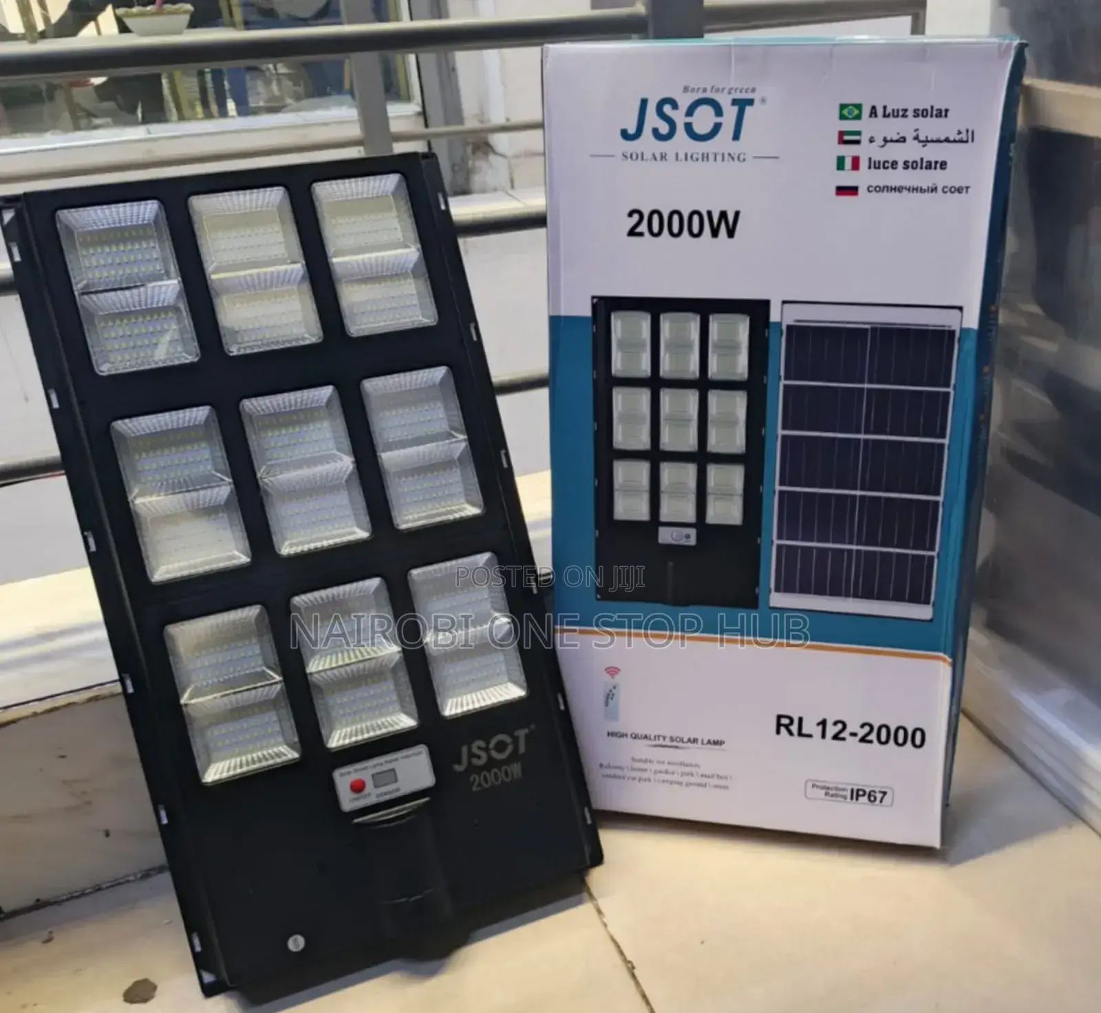 2000w Jsot Rl12-2000 Solar Street Light