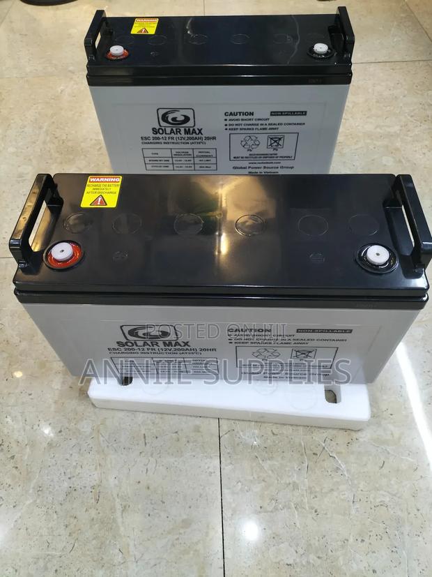 200ah Solarmax Gel Battery