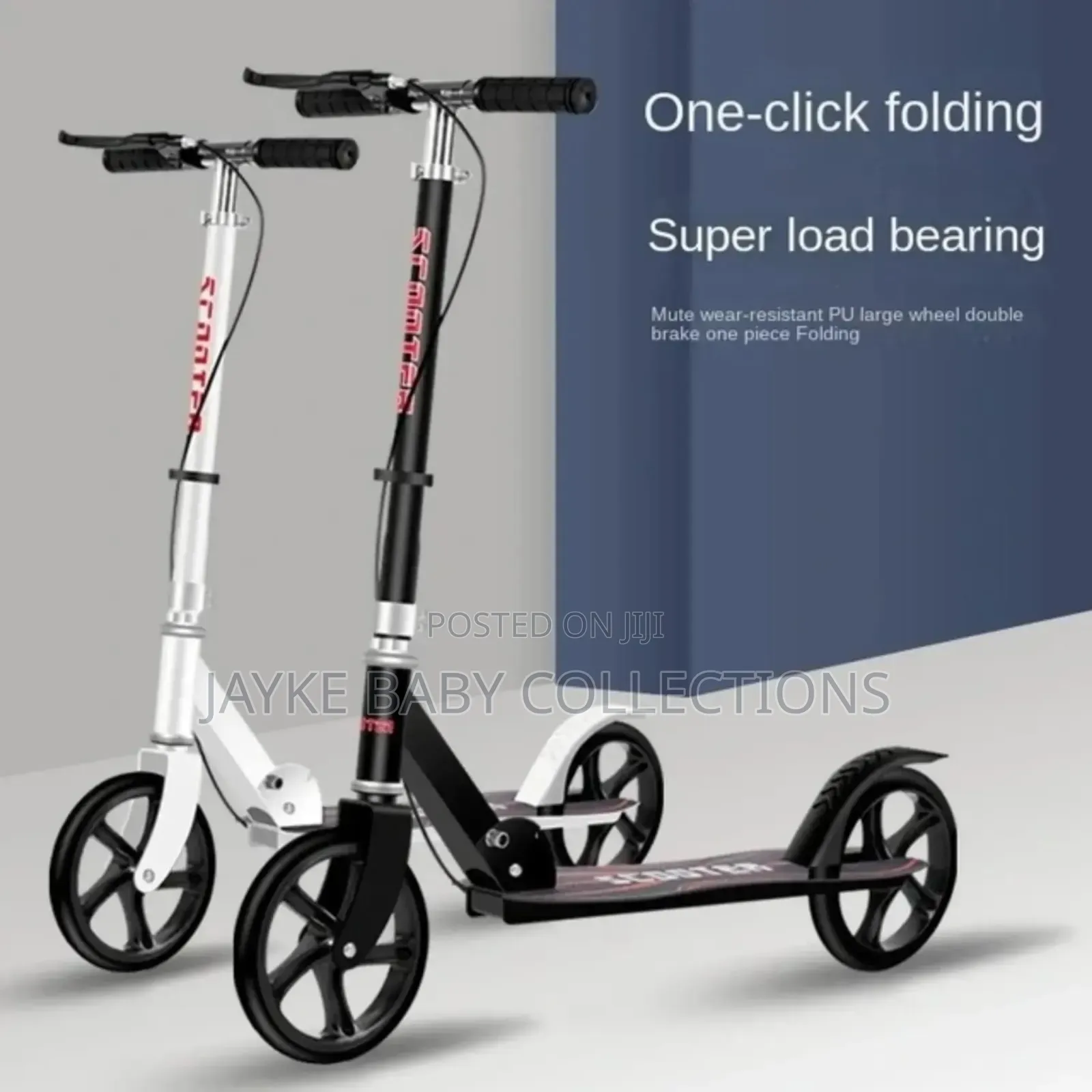 Hornet Foldable Kick Scooter – Teens Adults, Adjustable